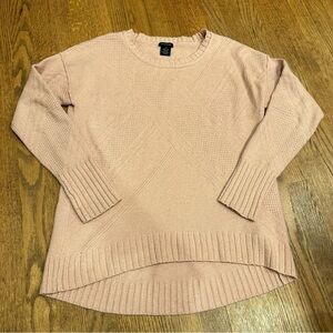 Calvin Klein Jeans womens pink cotton blend sweater size L